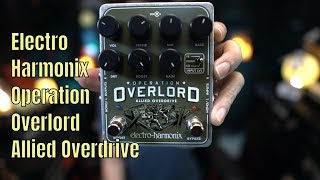 Video thumbnail for Electro Harmonix Operation Overlord Allied Overdrive by Jon is just TOO LouD!!