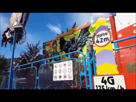 Kirmes in Rhede 2018 - Action - Fressbuden - Wilde Fahrgeschäfte