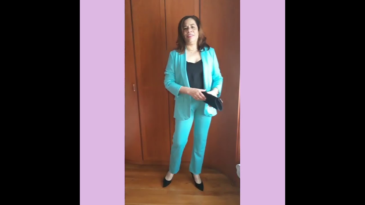 Look elegante utilizando un  Traje Sastre #shortsvideo