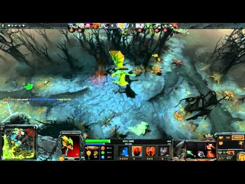 Dendi Dragon Knight in Dota 2   Денди играет на Dragon Knight mp4
