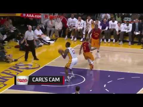 Kobe Bryant Finds Roy Hibbert | Pacers vs Lakers | 11.29.2015