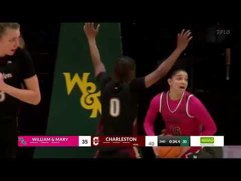 2025 Charleston vs William & Mary - Women's Basketball | CAA Highlights