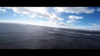 preview picture of video 'Kitesurfing Ardersier Bay 28032015'