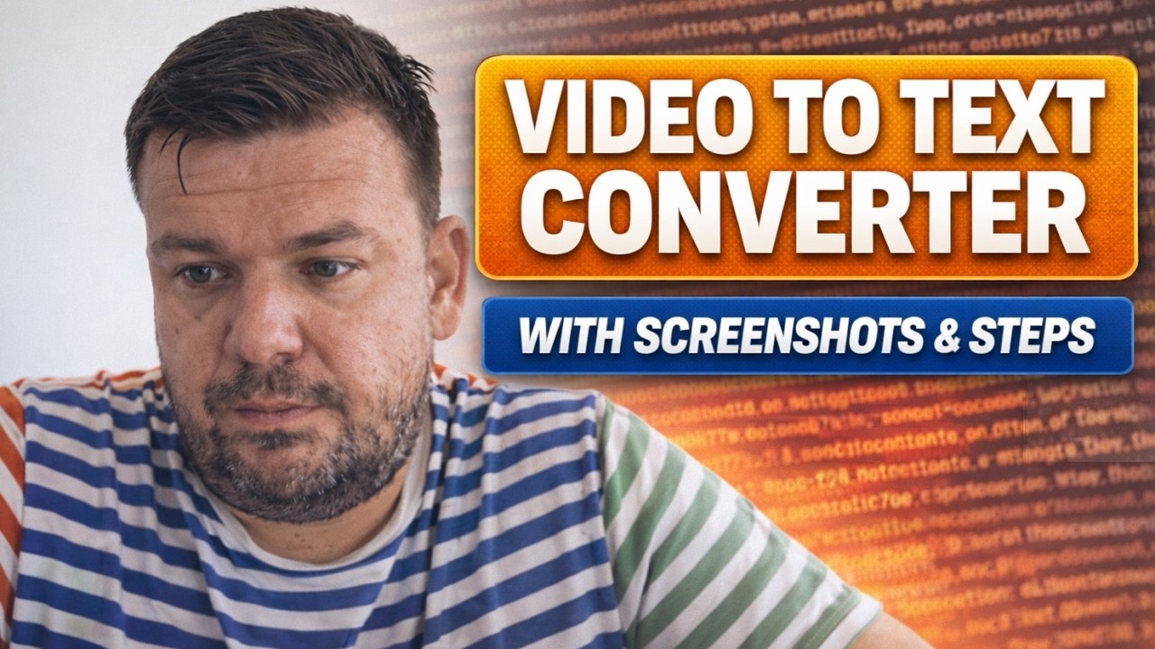 Video to text converter tutorial - Docsie demo