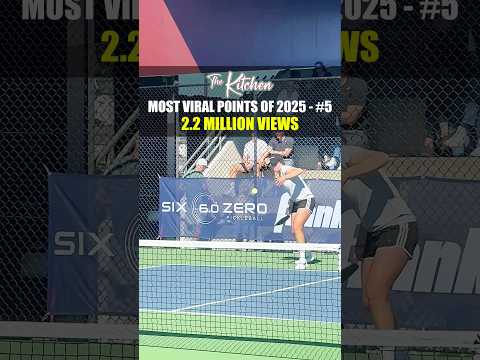 Most Viral Pickleball Points of 2025 — #5