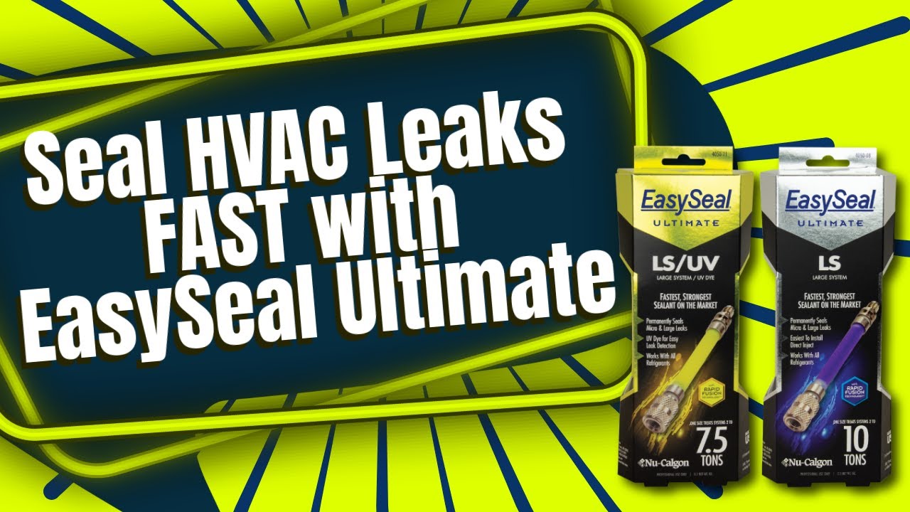 Seal pipes fast with EasySeal Ultimate (30 seconds)