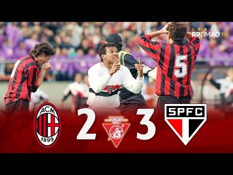 Milan 2 x 3 São Paulo ● 1993 Intercontinental Cup Final Extended Goals & Highlights HD