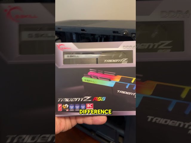 Vídeo relacionado con G.SKILL Trident Z RGB Series DDR4 RAM (XMP) 64GB (2x32GB) 3600MT/s CL18-22-22-42 1.35V Intel AMD Desktop Computer Memory U-DIMM (F4-3600C18D-64GTZR)