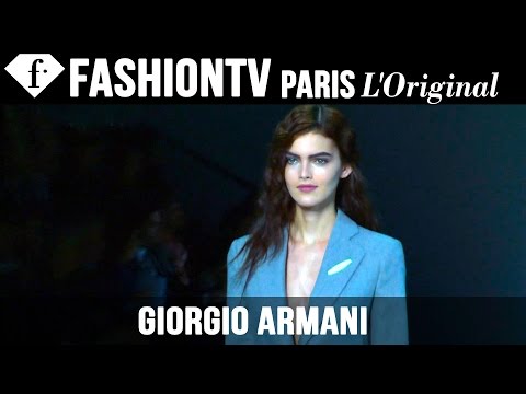 Giorgio Armani Fall/Winter 2014-15 FIRST LOOK | Milan Fashion Week | FashionTV