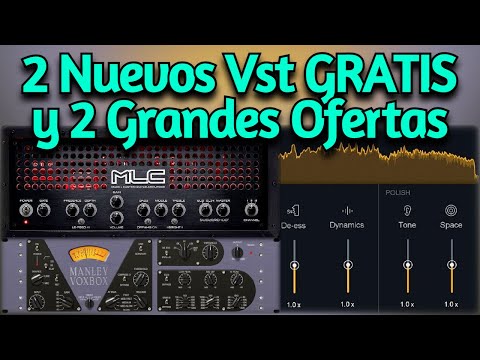 Nuevos VST GRATIS y Ofertas - Universal, Bogren, Izotope (MLC Subzero 100, Nectar, Manley VoxBox)
