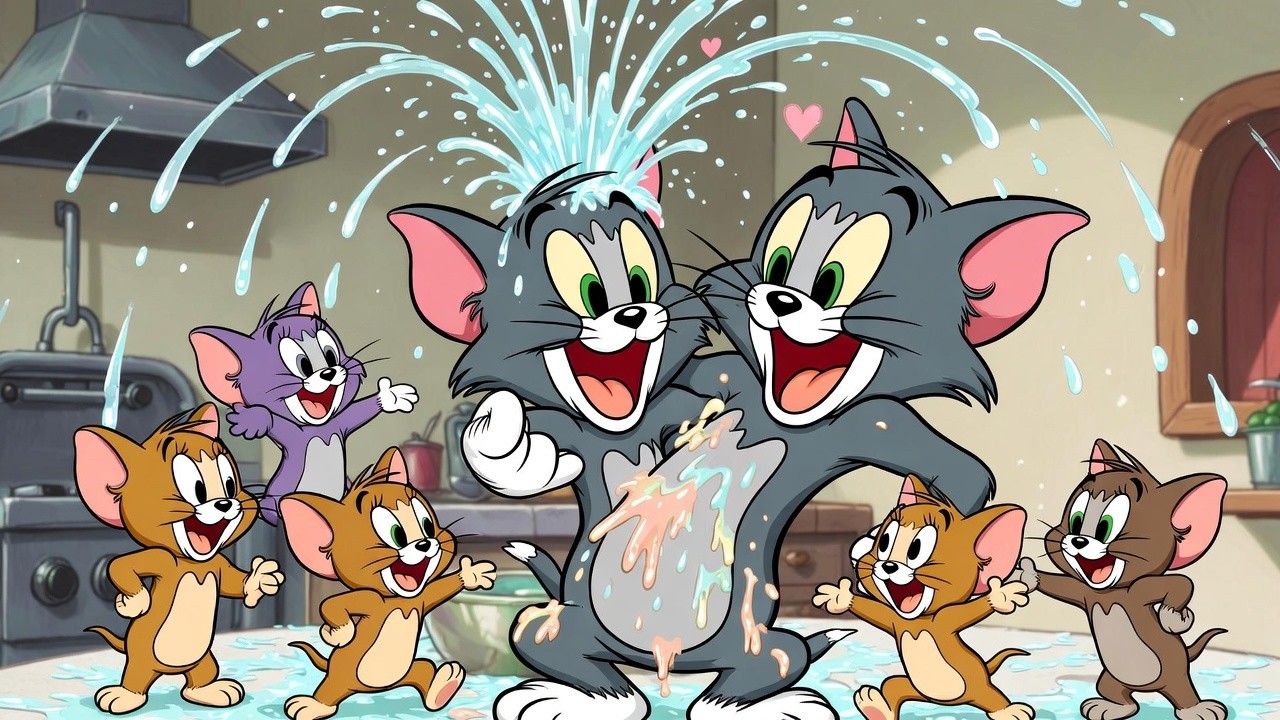 Tom & Jerry Meet Kid-E-Cats: The Great Milkshake Madness! 🍦