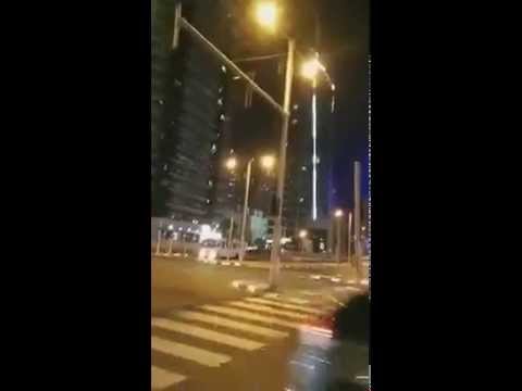 Silvia Bianco - Dubai Marina by night LIVE ON PERISCOPE - August 2015