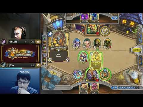 FroStee vs glory - Hearthstone Grandmasters Asia-Pacific S2 2019 - Week 4