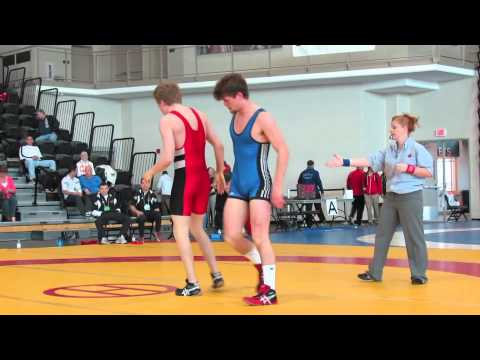 2013 Junior National Championships: 74 kg Wrestleoff Connor Hodgins vs. Andrew Johnson