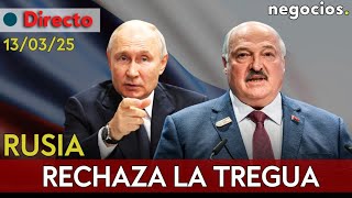 DIRECTO | PUTIN RESPONDE A TRUMP: RECHAZA EL ALTO EL FUEGO TEMPORAL EN UCRANIA PROPUESTO POR EEUU