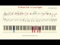 How To Play Piano: Burt Bacharach "I'll Never ...