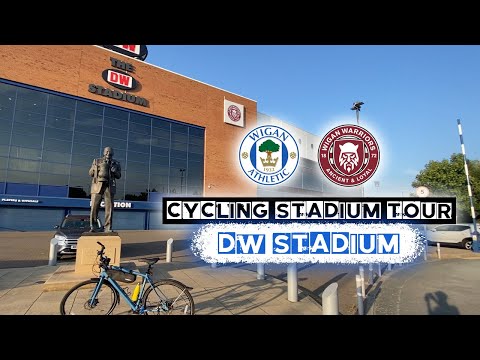 Wigan Athletic Cycling Stadium Tour (DW Stadium) - Home of Wigan Athletic FC & Wigan Warriors RLFC