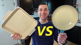 Le Creuset Enameled Cast Iron vs Stoneware | Which Is Better For You?