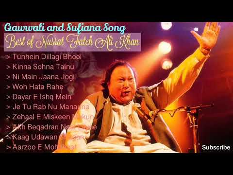 Best of Nusrat Fateh Ali Khan - Top 10 Qawwali & Sufiana Song