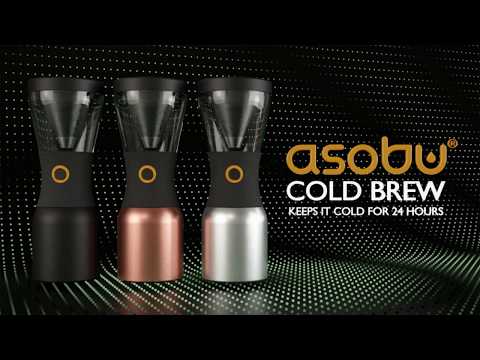 Asobu – juodas šalto virimo kavos aparatas video