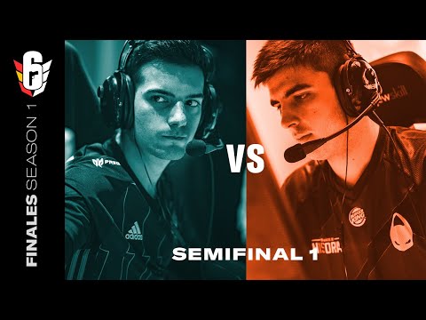 R6 Spain Nationals S1 - FINALES - Semifinal - Team Heretics vs x6tence (BO3) #R6SpainNationals