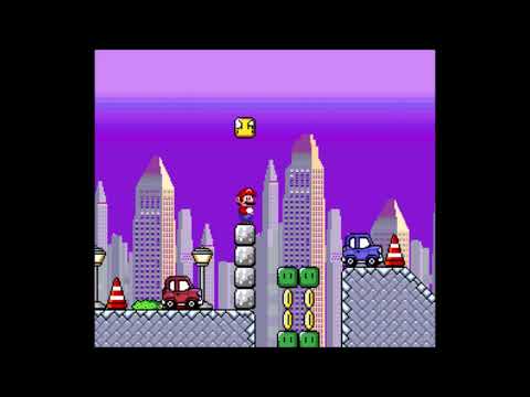 SMW Custom Music - Track 2871 (Crash Bandicoot 3 - Hog Ride, Road Crash, Orange Asphalt, Area 51?)
