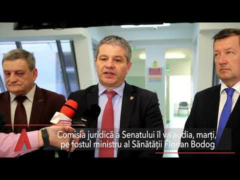 Stiri Mediafax 17 Septembrie - Comisia juridică a Senatului îl va audia, marți, pe Florian Bodog