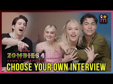 Zombies 4 Cast Choose Their Own Interview! (Milo Manheim, Meg Donnelly, Malachi Barton & Freya Skye)