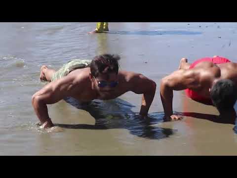 Sea Beach   Push Up   Tameer Anwar Vs Arif Khan Vs At Ik 2016 2