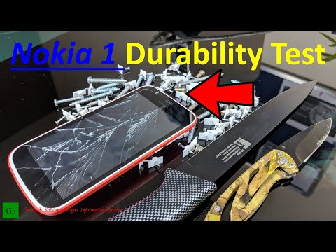 Nokia 1 Durability (DROP, SCRATCH, WATER, BEND) Test | Gupta Information Systems | Hindi