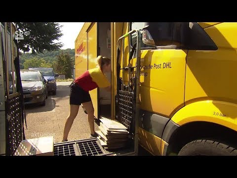 TV documentary: A day spent delivering parcels in Saarland - DHL