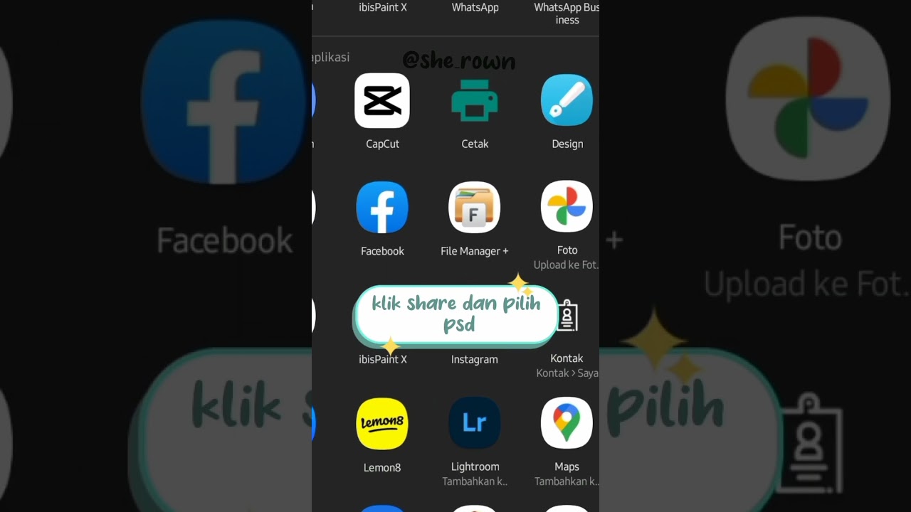 CARA SAVE FILE PNG DAN PSD DI IBIs #ibispaintx #shorts #shelyrowena