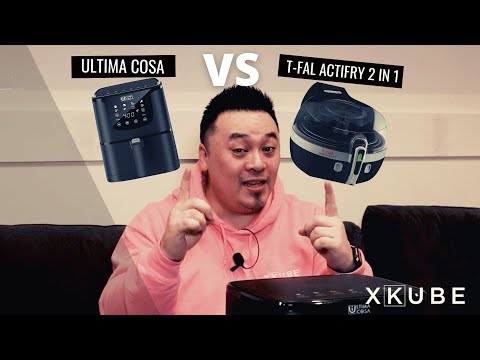 Best Air Fryer in 2021? Ultima Cosa 5L Air Fryer VS T-Fal ActiFry 2 in 1 Comparison Testing Review