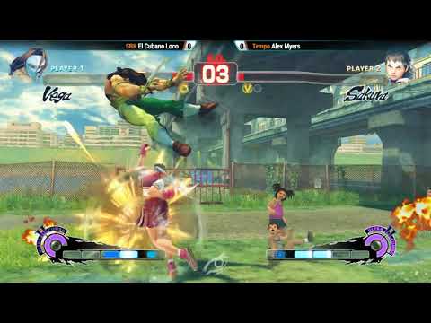 WNF Oakland 2019 S1.3 - USFIV Losers Semifinal El Cubano Loco (Vega) vs Tempo | Alex Myers (Sakura)