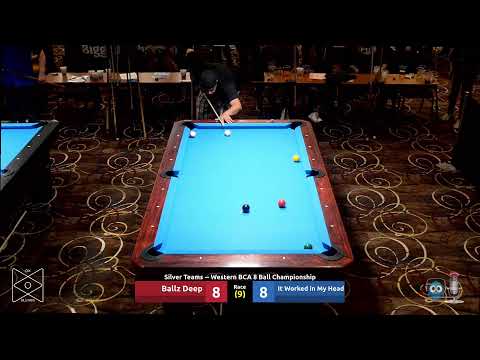 Ballz Deep vs It Worked in my Head - Silver Teams - 2023 Western BCA 8 Ball Championship