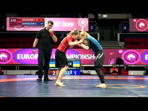 GOLD Women's GP No-Gi - 58 kg: V. SERHIIENKO - (UKR) v. K. SHAKALOVA (UKR)
