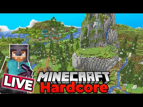 fWhip - Resource Gathering for NEW PROJECT in HARDCORE Minecraft 1.19 Survival Let's Play