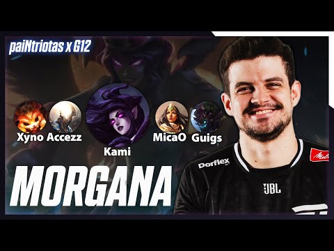 "Esse draft tá uma B0MBA??!" | Treino da KINGS LENDAS com MORGANA MID! (full game)