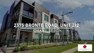2375 Bronte Road Unit 212 Oakville ON ESV1