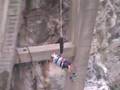CHINO XL's Best friend Jumping off a Bridge