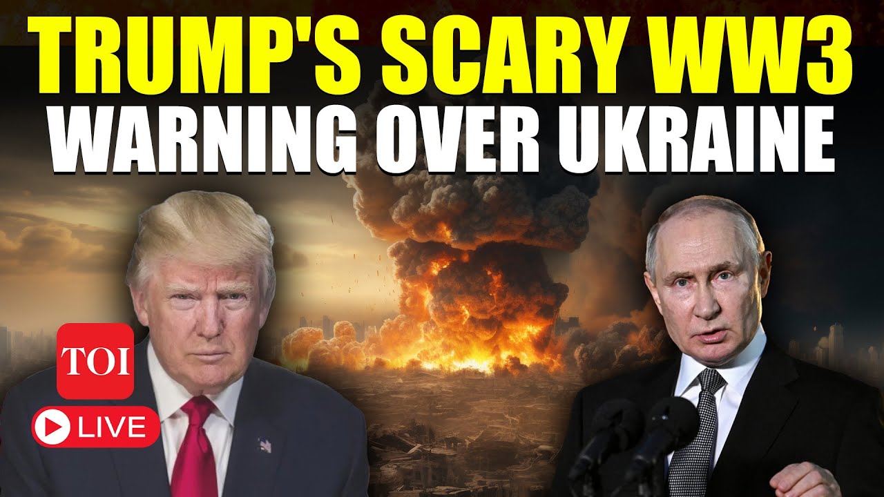 LIVE | Trump's Huge World War III Speech As Putin Okays Nuclear Attack After U.S. Missile Nod
