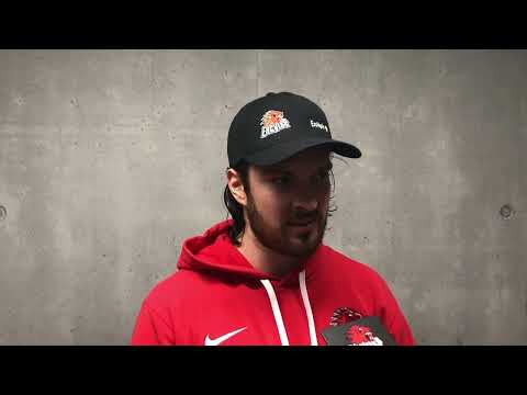 Interview mit Matteo Ritz zum Spiel EHC Visp - EHC Kloten (1:7)