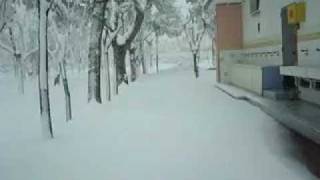 preview picture of video '3°-Eurcamping Roseto degli Abruzzi con la Neve 10-02-2012'