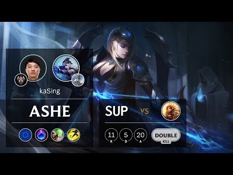 Ashe Support vs Leona - EUW Challenger Patch 9.24