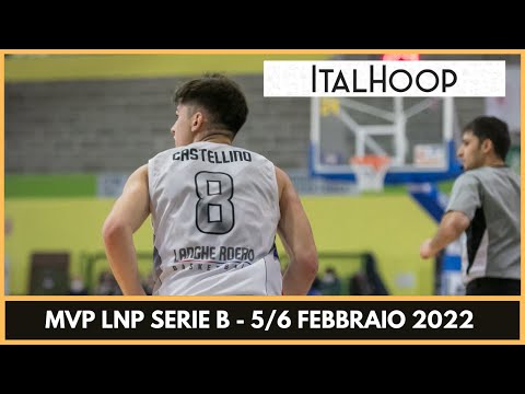 Nicolò Castellino - MVP italhoop LNP Serie B 5/6 Febbraio 2022