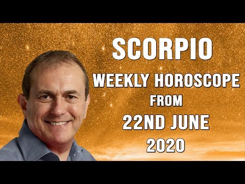 Scorpio Weekly Horoscope from 22nd June 2020