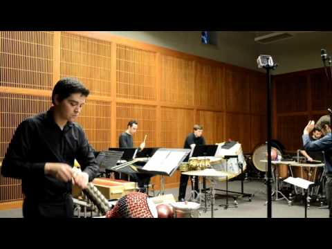 Ogoun Badagris, Christopher Rouse.  JMU Percussion Ensemble - Casey Cangelosi, Director