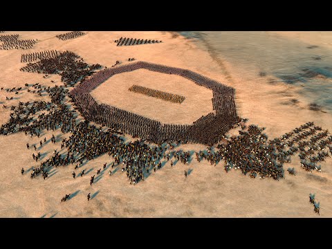 3000 PIKEMEN vs 9000 SHOCK CAVALRY - Total War ATTILA