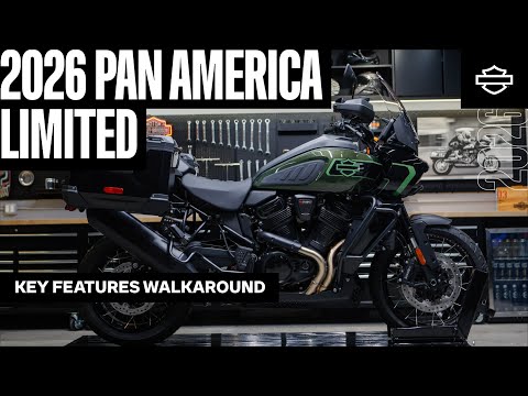 2026 Harley-Davidson® Pan America® 1250 Limited - Dark Billiard Grey