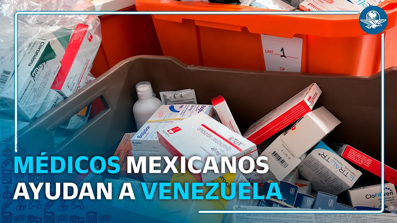 Voluntarios mexicanos refuerzan la ayuda a Venezuela un mes después de los sismos